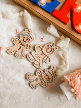 Load image into Gallery viewer, Gingerbread Pal’s Ornaments
